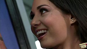 Holly West Bent Over for Cyrus King's Anal Pounding on Sofa