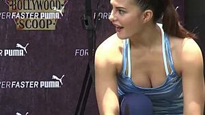 jacqueline fernandez hot exercise video 💪