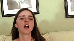 Nerdy Teen Avery Moon Gets Intensely Rammed By Her Tall Boyfriend In Passionate Sex Session