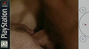 Tetrasex Game On PlayStation 1 In The Kitchen Setting