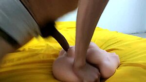 Man fucks sex doll passionately