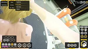 Intense sex game with cowgirl riding and handjob