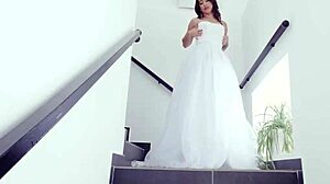 Hey, check out this rough bride slamming with Lena Coxx!