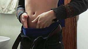 Do you want me to strip and masturbate in the bathroom?