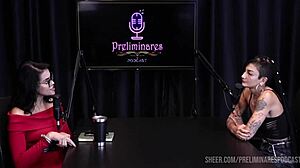 caroleta roots and bia hot in preliminares podcast part 4. humiliation and domination in lingerie.