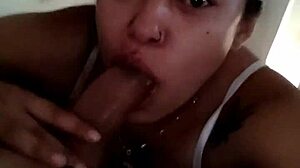 Real Amateur Swallows Teen Cock Deep!