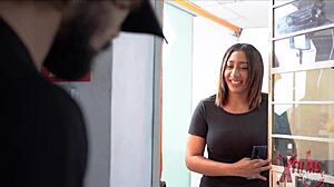 wanna see the delivery guy break the boss's wife's pussy with his huge cock?