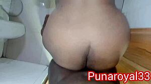 Hey, Check Out Aisha Oga Screaming and Squirting on That Huge Cock!