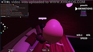 lesbian sex with fembull futa, bimbo style, so intense 😏