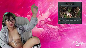 exotiqfox reacts to ellie monster's animal compilation