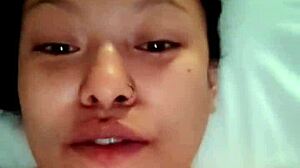 Real Amateur Swallows Teen Cock Deep!