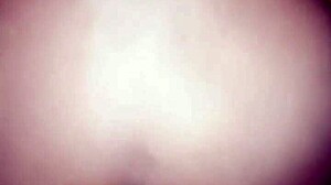 What a delight how this pussy swallows that huge cock