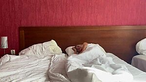 Blonde slut Fibi Euro takes massive cocks in wild double penetration orgy with choking and squirting!