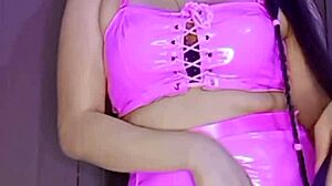 Exotic Spanish Brunette Girl Masturbates with Toys for You