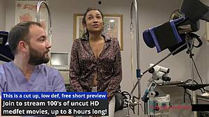 big tits asian nurse in latex screams during curly ass banging