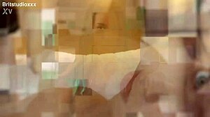 British teen gives interracial blowjob and handjob. So skilled!