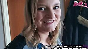 That German chubby teen is cheating with the neighbor next door