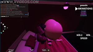 lesbian sex with fembull futa, bimbo style, so intense 😏