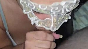 sailor girl alisa sucks husband's big black cock until facial cumshot