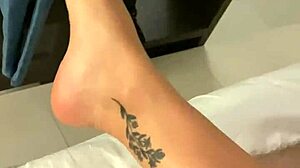 Mutual Masturbating Session With Sexy Blonde Wife Using Toys