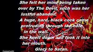 Corrupting your wife for Satan at the gloryhole 😈