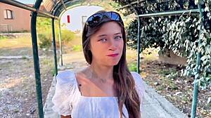 jeune coquine déjà dévergondée with pretty european small tits skinny