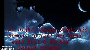 Corrupting your wife for Satan at the gloryhole 😈