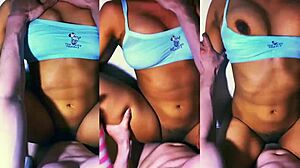 Tight lover's entrance challenges him in apartment