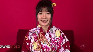 Seductive Chiharu, give that intense blowjob now?