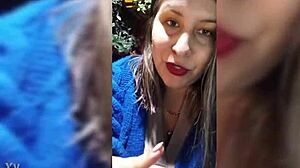 there's this girl who's really hot and sexy around here