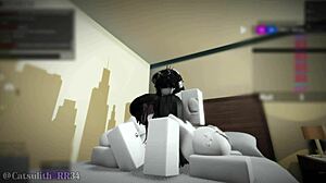 Big Tits Threesome With Follower