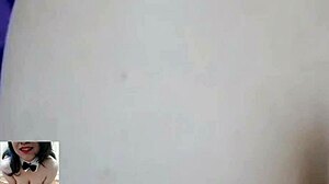 aurora estelar rides hunter666 in her bunny outfit, teasing with her big hairy pussy