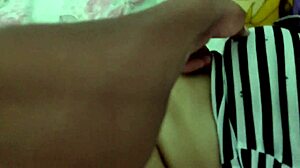 Husband Asleep While Wife Fucks Lover