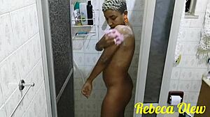 Feeling So Horny, I Touch My Pussy Before Relaxing In The Bath