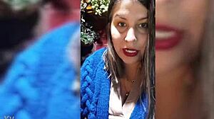 there's this girl who's really hot and sexy around here