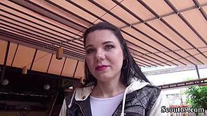 German Scout - Teen 18+ Tata Lilashi mit haariger Fotze gefickt