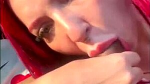 Eyes on road while sucking monster cock for cum in mouth, lover?