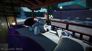 Big Tits Threesome With Follower