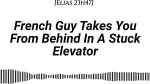 M4f french guy takes you from behind in stuck elevator