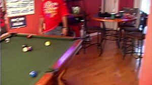 My STEP SISTER Is POOL HALL SLUT With Cumshot And Facial.