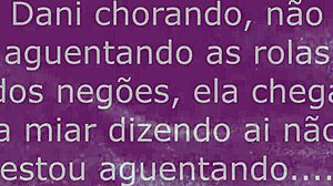 black guys make wife cry on dick during hardcore assfucking