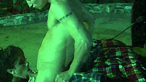 Randi Wright gets fucked on pickup truck bed