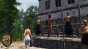 Hermaphrodite Slave in Rome Eats Exotic Meat