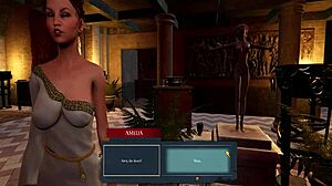 Hermaphrodite Slave in Rome Eats Exotic Meat