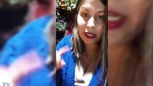 there's this girl who's really hot and sexy around here