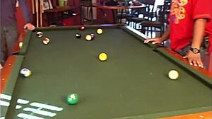 My STEP SISTER Is POOL HALL SLUT With Cumshot And Facial.