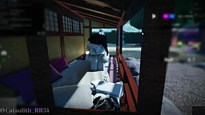 Big Tits Threesome With Follower