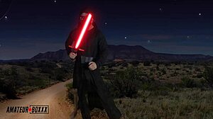 Rey Gets Mesmerized by Jaime Vine in Cosplay Costumes