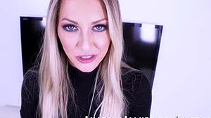 hot blonde adira allure pumped by big cock suggestively