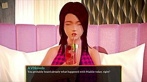 My New Family Game 418 Introduces Brunette and Redhead Teens